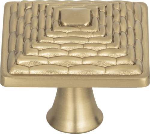Mandalay Square Knob 1 1/4'' Champagne 237-CM