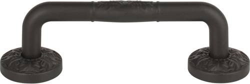 Hammered Medallion Pull 3'' cc Aged Bronze 264-O