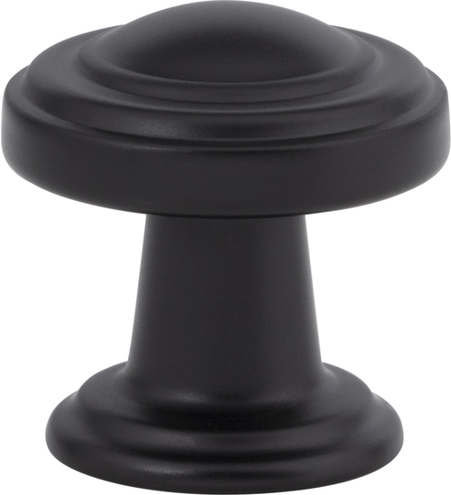 Bronte Knob 1 1/8'' Matte Black 313-BL