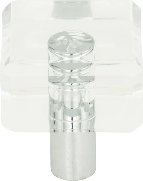 Optimism Square Knob 1 1/4'' Polished Chrome 3145-CH