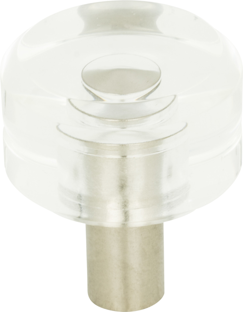 Optimism Round Knob 1 3/16'' Brushed Nickel 3146-BRN