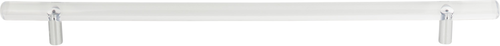 Optimism Rail Pull 11 5/16'' cc Polished Chrome 3148-CH