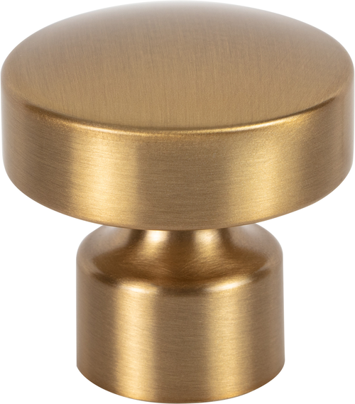 Lennox Knob 1 1/4'' Warm Brass A680-WB