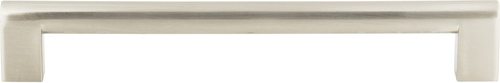 Round Rail Pull 7 9/16'' cc Brushed Nickel A829-BN