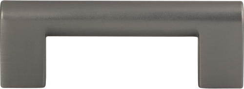 Round Rail Pull 3'' cc Slate A878-SL
