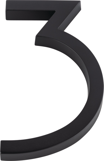Modern Avalon #3 6'' Matte Black AVN3-L-BL