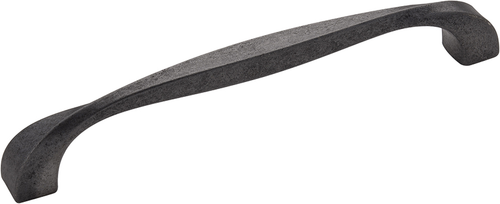 Twist Collection Pull 6-5/16'' cc Black Iron Finish H076018-BI