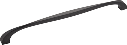 Twist Collection Pull 12'' cc Black Iron Finish H076021-BI