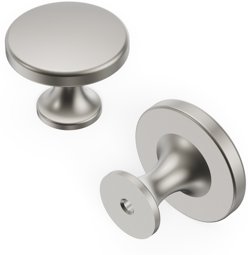 Forge Collection Knob 1-3/8'' Diameter Satin Nickel Finish H076698-SN