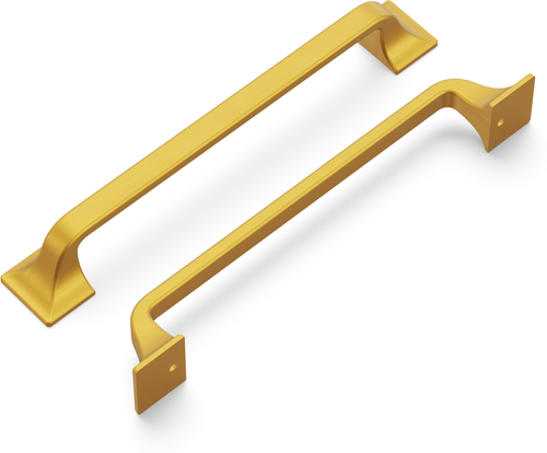 Forge Collection Pull 6-5/16'' cc Brushed Golden Brass Finish H076703-BGB