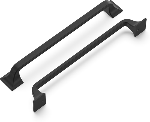 Forge Collection Pull 7-9/16'' cc Black Iron Finish H076704-BI