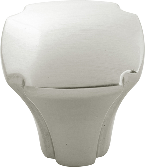 Veranda Collection Knob 1-1/8'' Square Satin Nickel Finish H077861SN