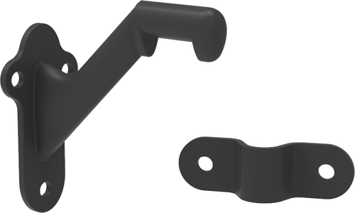 Hand Rail Brackets Collection Handrail Bracket Heavy Duty 2-13/16'' Oil-Rubbed Bronze Finish H07845110B