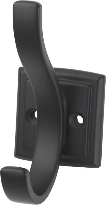 Dover Collection Hook 3/4'' cc Matte Black Finish H078774MB
