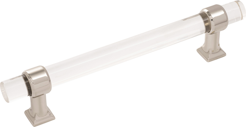 Crystal Palace Collection Pull 5-1/16'' cc Crysacrylic with Polished Nickel Finish H079519-CA14