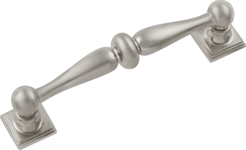 Somerset Collection Pull 3-3/4'' cc Satin Nickel Finish HH74637-SN