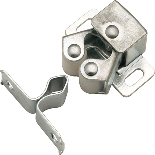 Catches Collection Roller Catch with Strike 15/16'' cc Cadmium Finish P107-2C