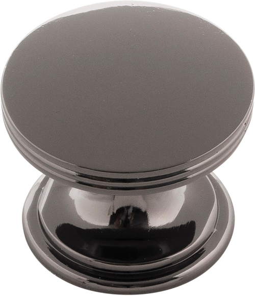 American Diner Collection Knob 1-3/8'' Diameter Black Nickel Finish P2142-BLN