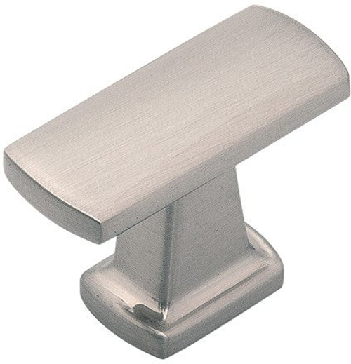 Richmond Collection Knob 1-1/2'' X 11/16'' Satin Nickel Finish P3125-SN