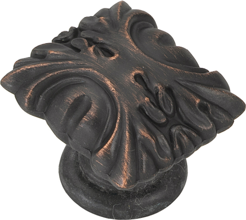Ithica Collection Knob 1-5/16'' x 1-1/8'' Vintage Bronze Finish P3430-VB