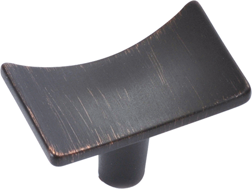 Kite Collection Knob 1-1/4'' x 3/4'' Vintage Bronze Finish P3590-VB