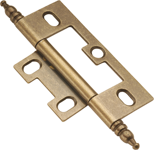Hinge SurFace Face Mount Antique Brass Finish P8293-AB
