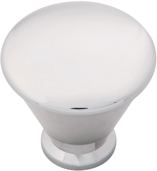 Facette Collection Knob 1-1/4'' diam Polished Nickel Finish B054726-14