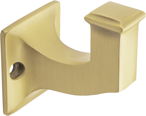Studio II Collection Hook 1-1/8'' cc Brushed Golden Brass Finish B055554-BGB