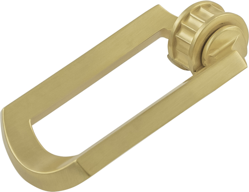 Bijou Astoria Collection Ring Pull 3-1/8'' x 1-3/4'' Brushed Golden Brass Finish B056405-BGB