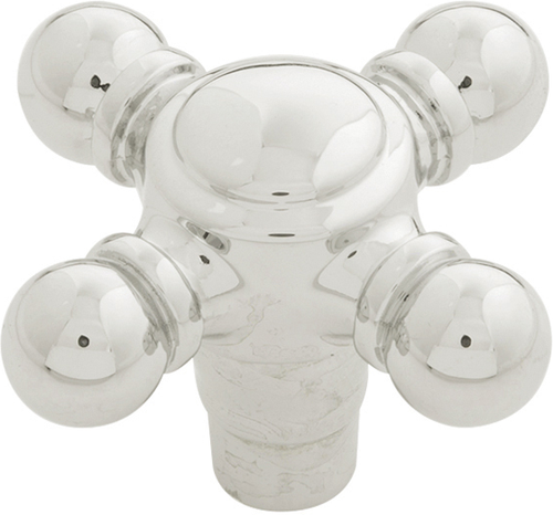 Fuller Collection Knob 1-11/16'' x 1-11/16'' Polished Nickel Finish B075061-14