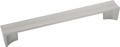 Avenue Collection Pull 7-9/16'' cc Satin Nickel Finish B076092-SN