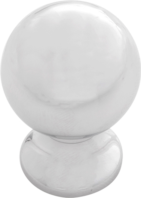 Fuller Collection Knob 1'' diam Chrome Finish B076288-CH