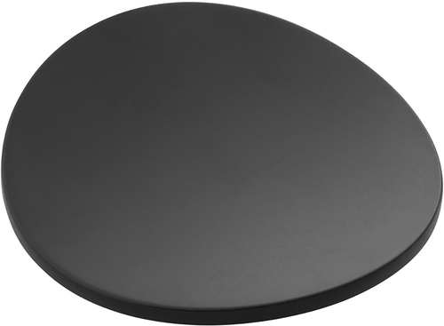 Vale Collection Knob 3'' diam Matte Black Finish B076527-MB