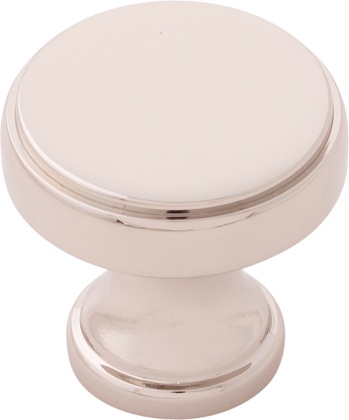 Brownstone Collection Knob 1-1/4'' diam Polished Nickel Finish B077459-14