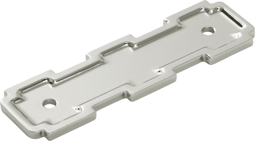 Coventry Collection Pull Backplate 3'' cc Polished Nickel Finish B07799614