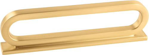 Corsa Collection Pull 3'' & 3-3/4'' cc Brushed Golden Brass Finish B078785BGB