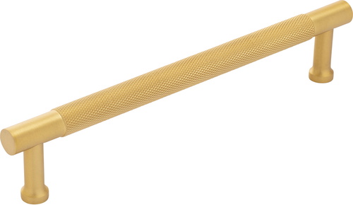 Verge Collection Pull 6-5/16'' cc Brushed Golden Brass Finish B079414-BGB