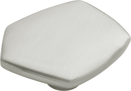 Pebble Collection Knob 2-15/16'' x 2-1/8'' Satin Nickel Finish B079712-SN