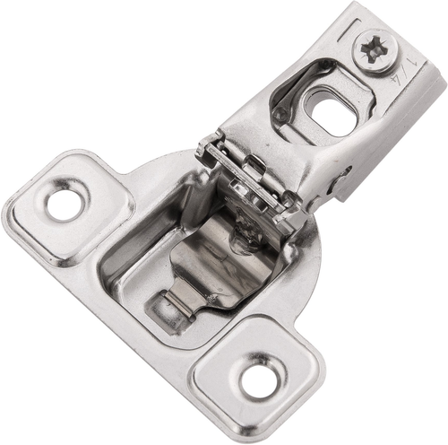 Hinge Concealed 1/4'' Overlay Face Frame Self-Close Polished Nickel Finish HH075216-14