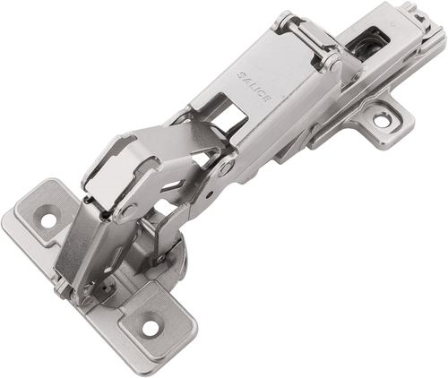 Hinge Concealed Full Overlay Frameless Self-Close 165 Degree Lasy Susan Clip On Polished Nickel Finish HH075224-14