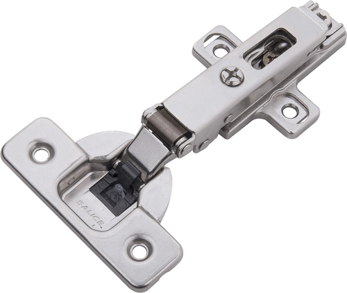 Hinge Concealed Full Overlay Frameless Soft Close Clip On Polished Nickel Finish HH74720-14