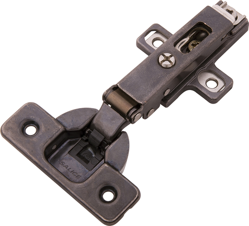 Hinge Concealed Full Overlay Frameless Soft Close Clip On Titanium Finish HH74723-TT