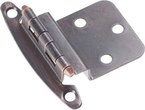 Hinge 3/8'' Inset Surface Face Frame Free Swinging Vintage Bronze Finish P140-VB