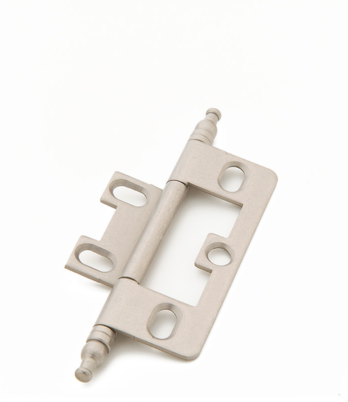 Hinge, Minaret Tip Non-Mortise, Distressed Nickel 1100M-DN