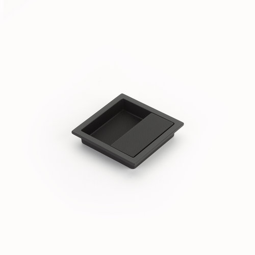MODO Recessed Pull, Matte Black, 3-7/8'' x 3-7/8'' Overall 1208-MB