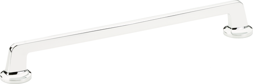 Northport Pull, Round Bases, Polished Chrome, 10'' cc 203-26