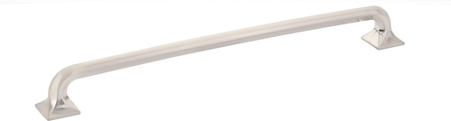 Northport Appliance Pull, Square Bases, Brushed Nickel, 15'' cc 218-BN