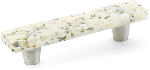 Ice Pull, White Lace Pebbles, 3'' cc 30-WLP