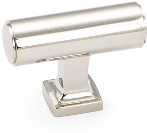 Haniburton T-Pull, Polished Nickel, 1/2'' 473-PN