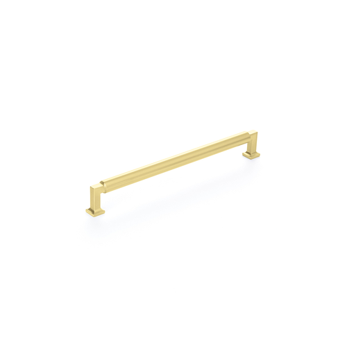 Haniburton Pull, Satin Brass, 10'' cc 480-SB
